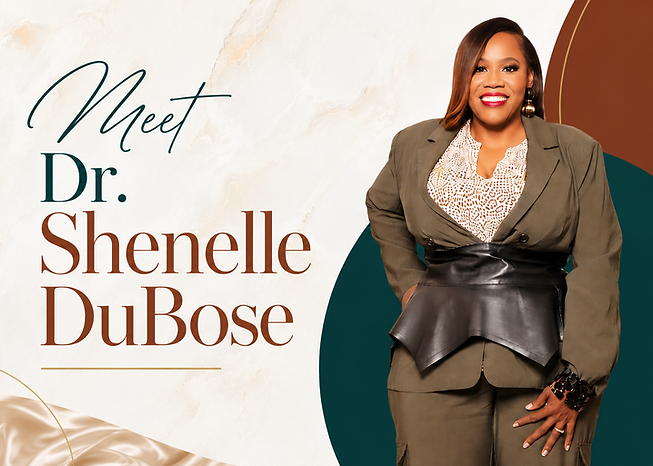 Meet Dr. Shenelle DuBose, she works with teacher who are experiencing burnout and have a new dream but can't find a way out.