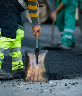 Costruzione della strada