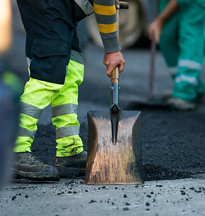 Construction de route