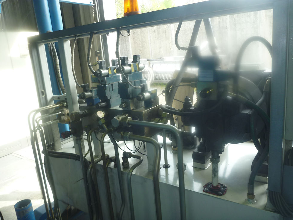 Thumbnail: IMT2733 - Schleifstein Hydraulic Dishing Press Cap. 400T