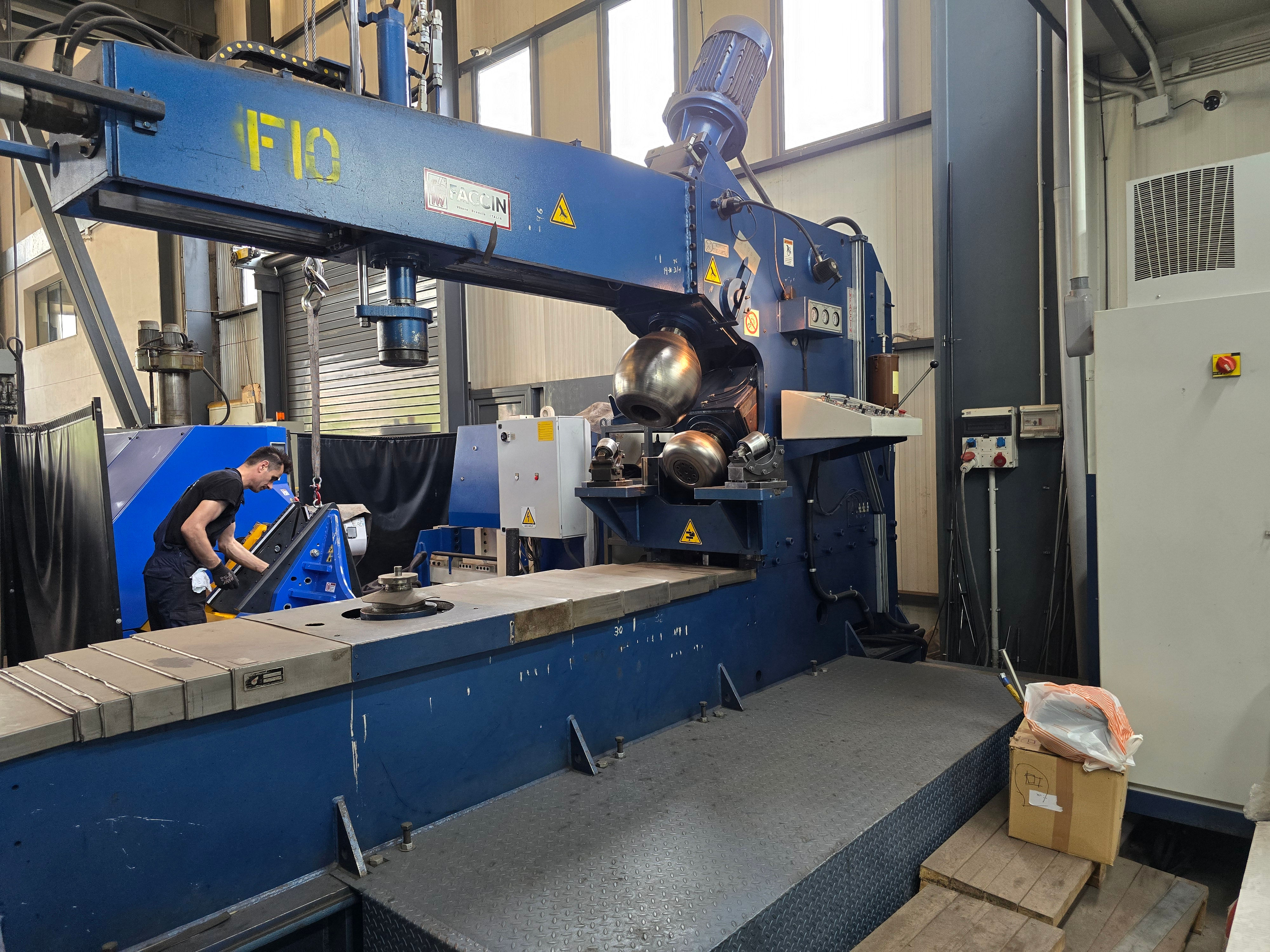 IMT2734 - Faccin Flanging Machine BF15/4 Cap. 15 x 4000 mm