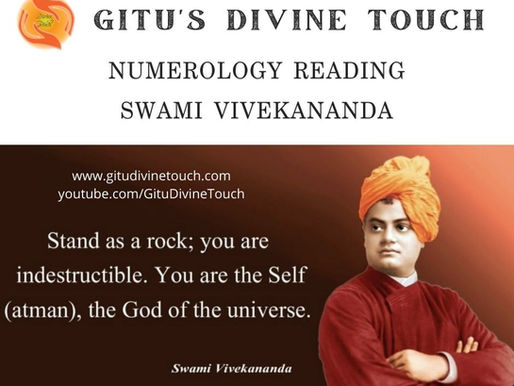 Swami Vivekananda Numerology Analysis