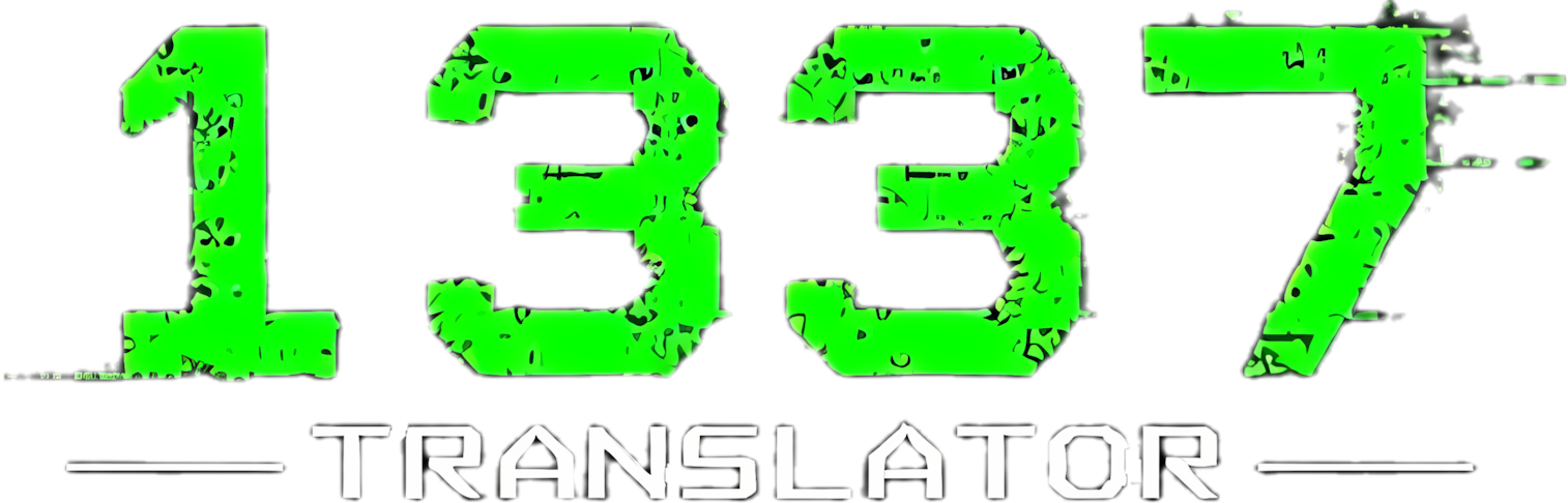 1337 Translator Logo