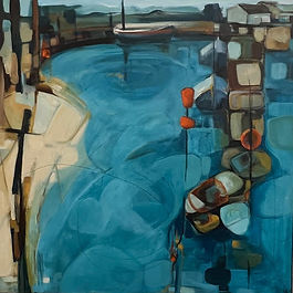 Estuary and harbour of Hayle Cornwall
