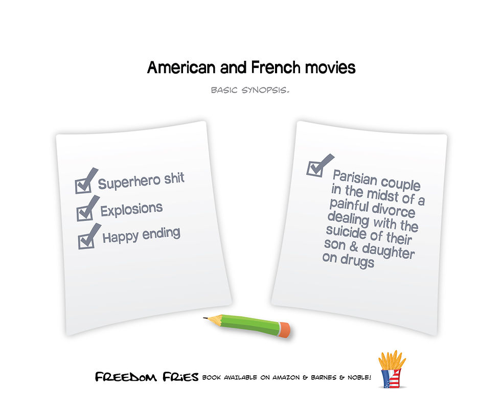 Thumbnail: Freedom Fries: Musings on French and American Culture -  comic e-book