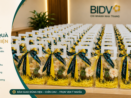 Case Study BIDV Nha Trang lựa chọn 100 phần quà yến KNEST tri ân toàn thể cán bộ nhân viên dịp Quốc tế Phụ nữ 8/3