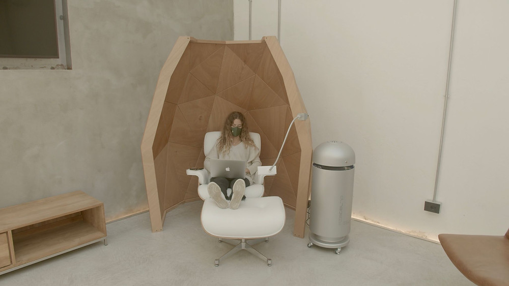 B2B air purification at U-Home, the U-Earth office in Milan