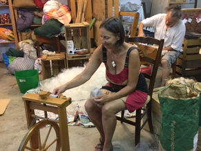 Atelier de filage 