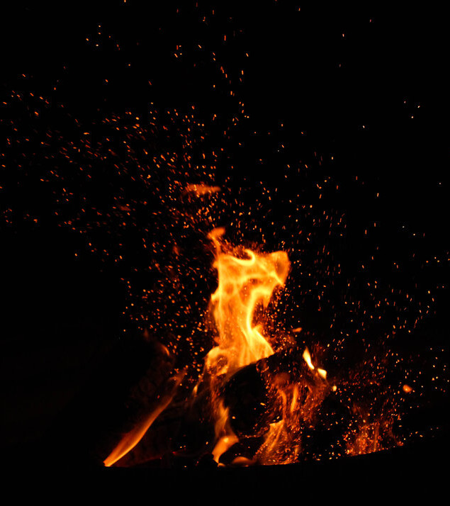 WALKING THROUGH THE FIRE