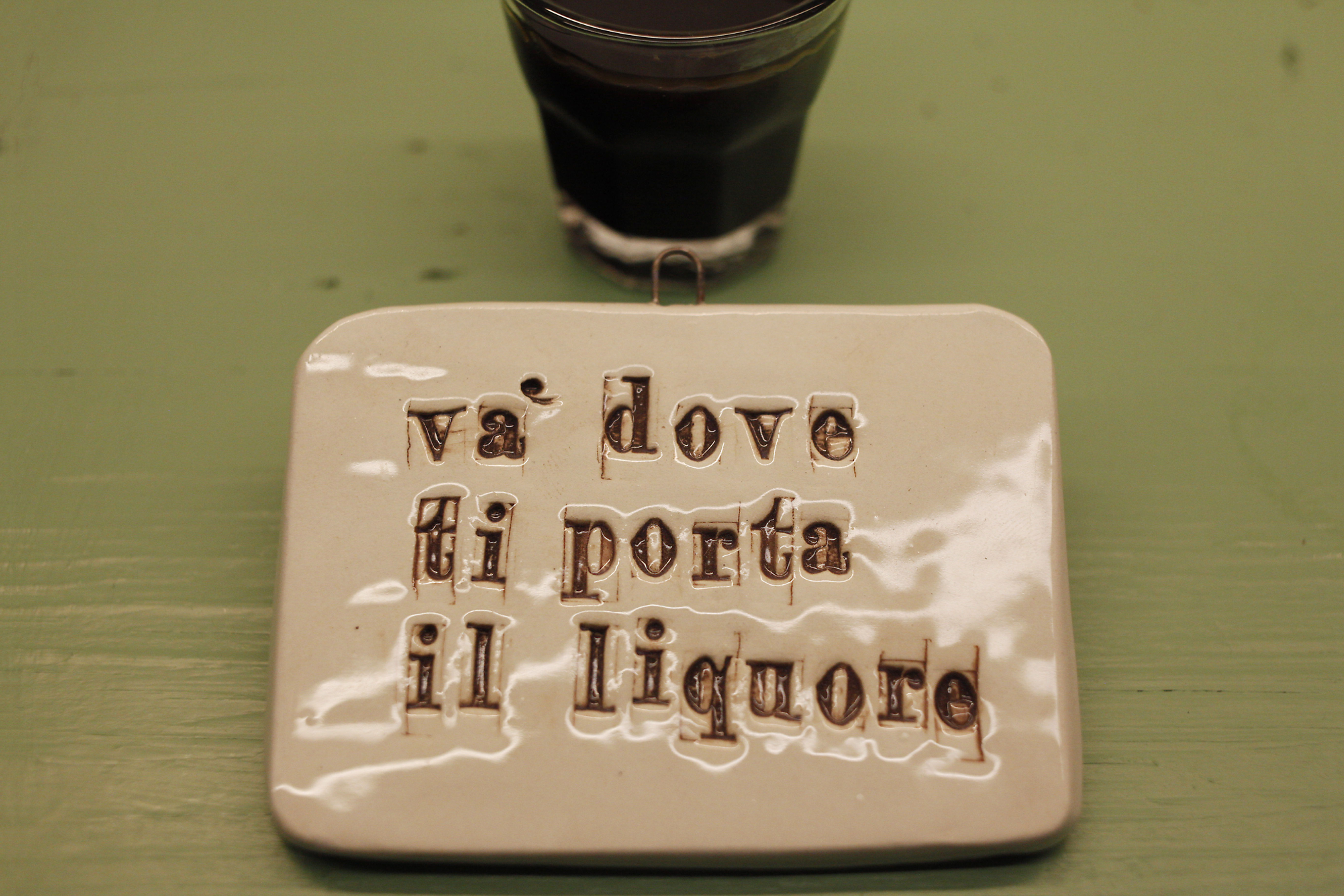 Quadrello Và Dove Ti Porta il Liquore