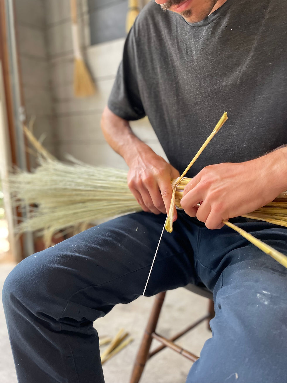 Floor Broom workshop