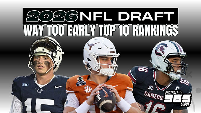 2026 NFL Draft: Early QB Outlook and Way-Too-Early Top 10 Prospect Rankings