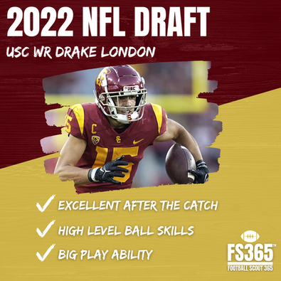 2022 NFL Draft Profile: USC WR Drake London