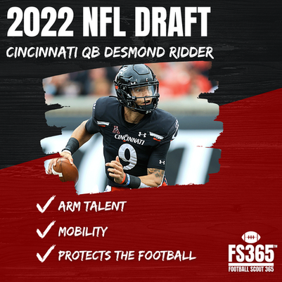 2022 NFL Draft Profile: Cincinnati QB Desmond Ridder