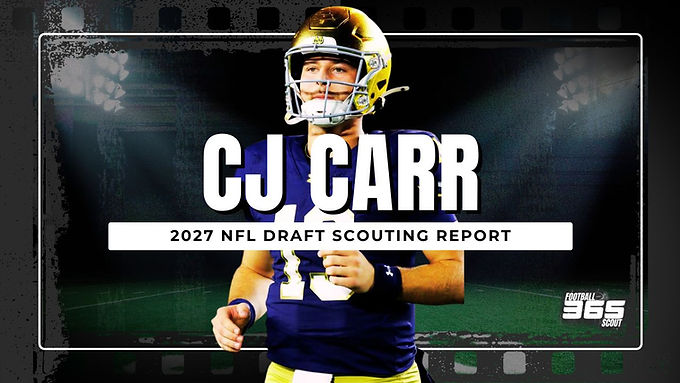 CJ Carr 2027 NFL Draft Scouting Report: Can He Challenge Arch Manning and Dante Moore for QB1?