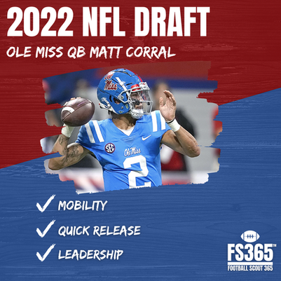2022 NFL Draft Profile: Ole Miss QB Matt Corral
