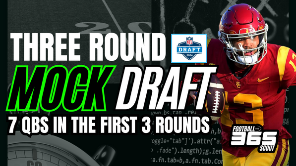 2024 NFL Mock Draft: 7 QBs Are Selected in First 3 Rounds | NFL Draft