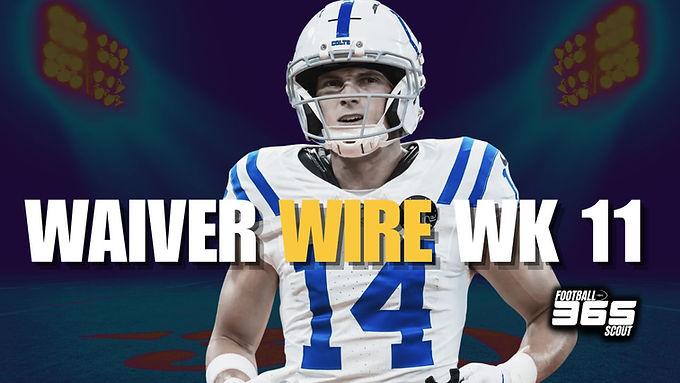 Fantasy Football Waiver Wire Week 11: Joe Flacco, Tyler Allgeier & Alec Pierce Lead Must-Add Players