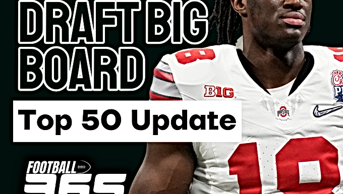 Updated Top 50 2024 NFL Draft Big Board: Caleb Williams Falling? Marvin Harrison Jr. Is Can't-Miss