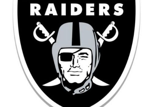 Las Vegas Raiders logo for a 2026 NFL Draft post-free-agency 3-round mock draft article.