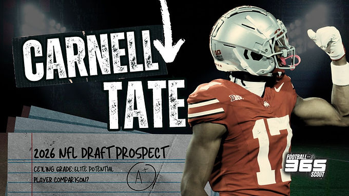 Carnell Tate NFL Draft Scouting Report