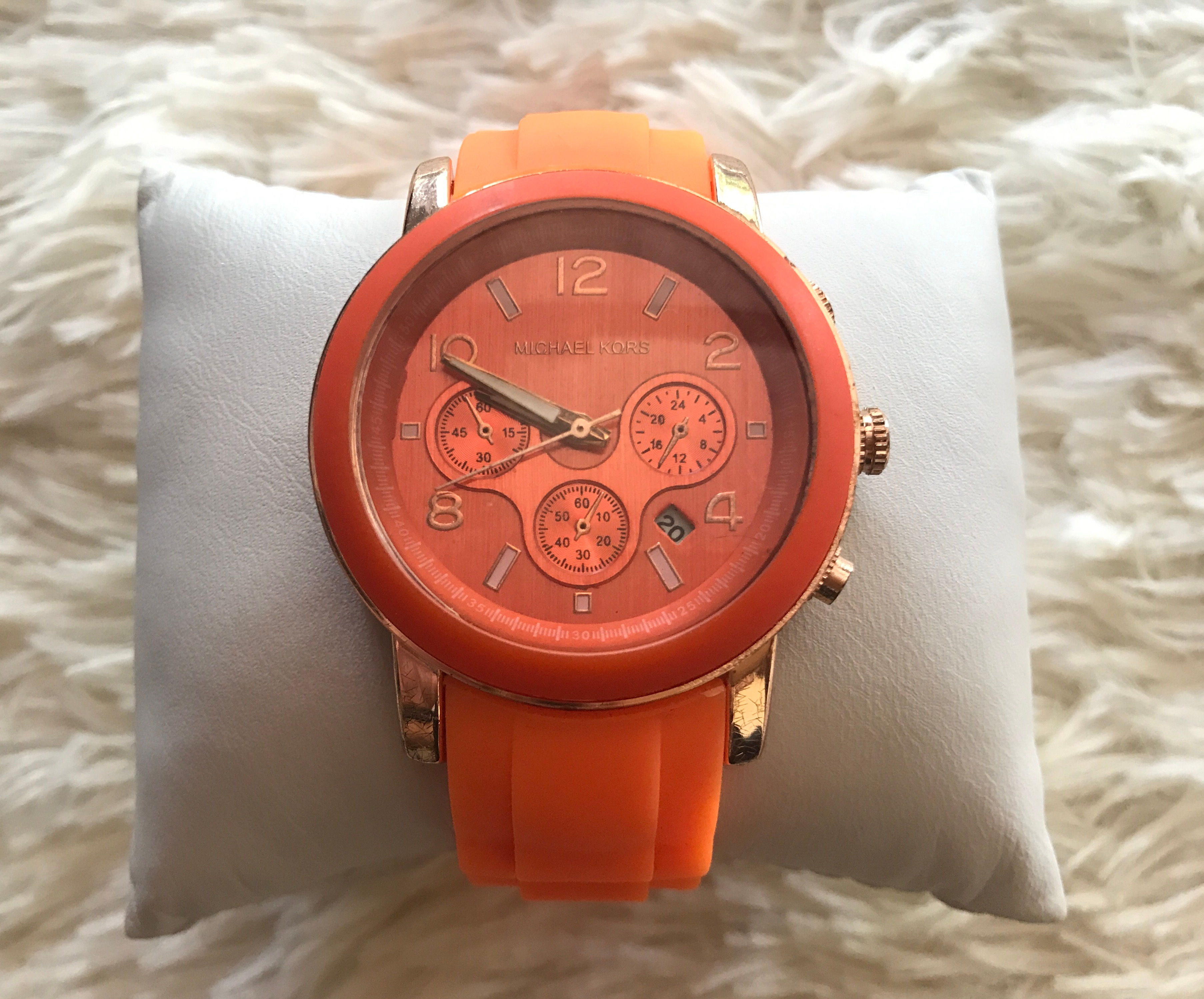Michael Kors Watch (Orange)