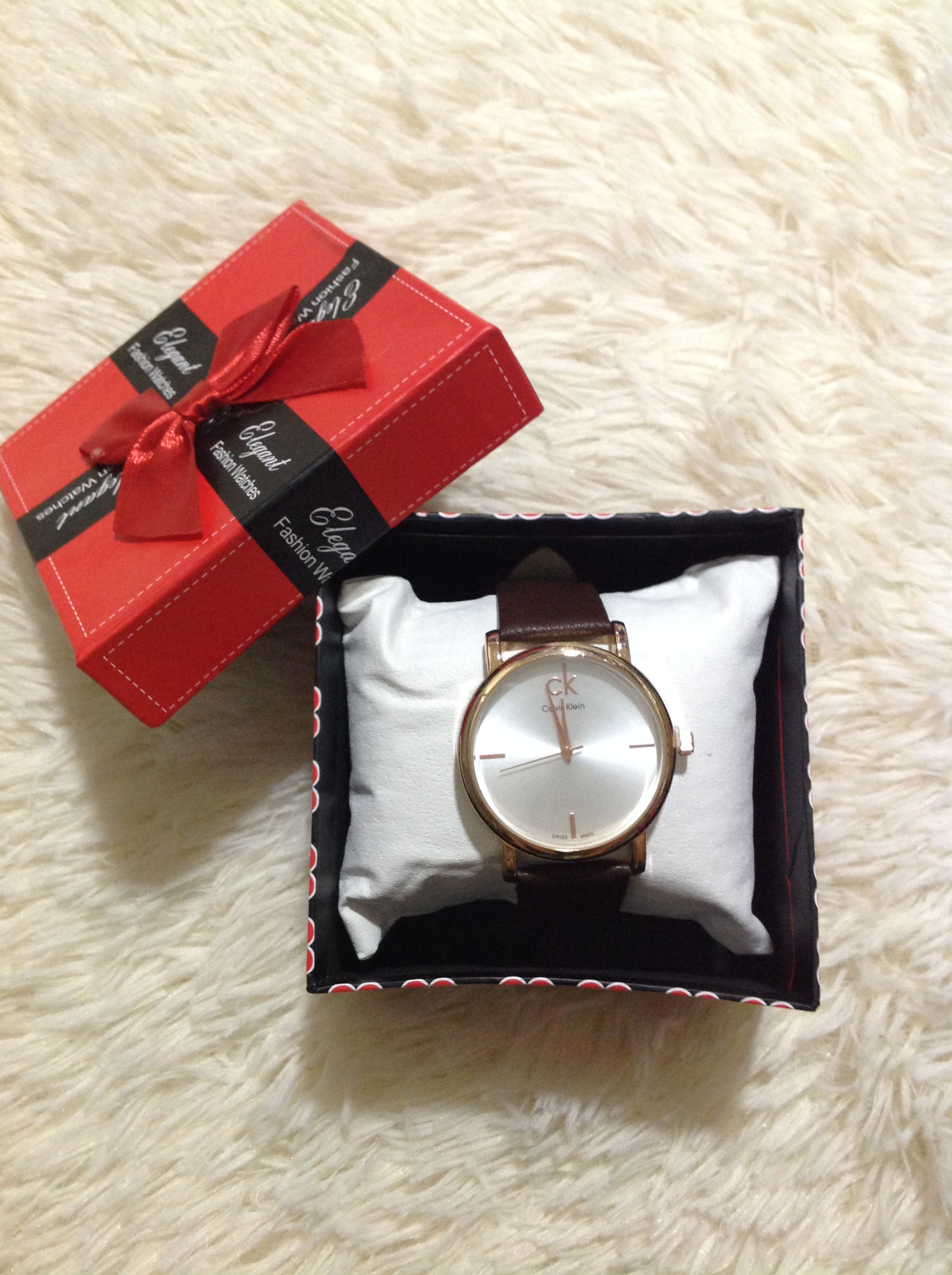 CK Watch Big (Coffee)