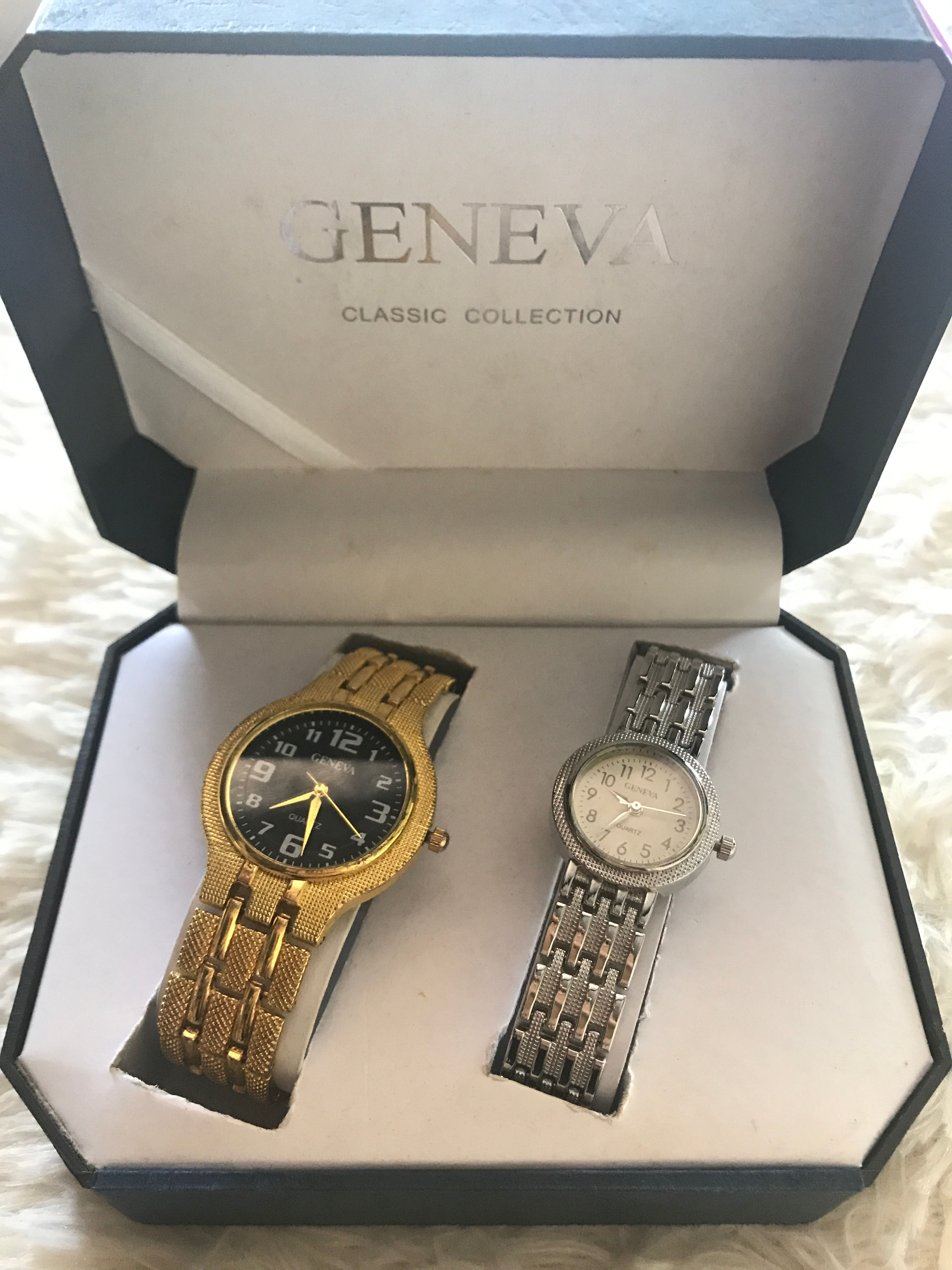 Geneva Watch (Gold/Silver)