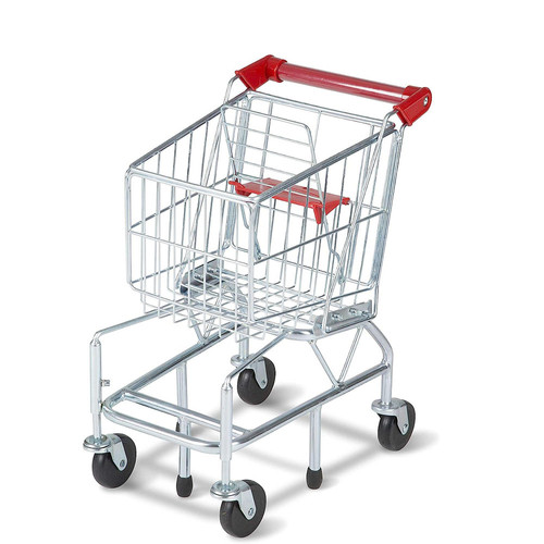 Spring Toy Cart Melissa & Doug Toy Shopping Cart With Sturdy Metal Frame | Global ...
