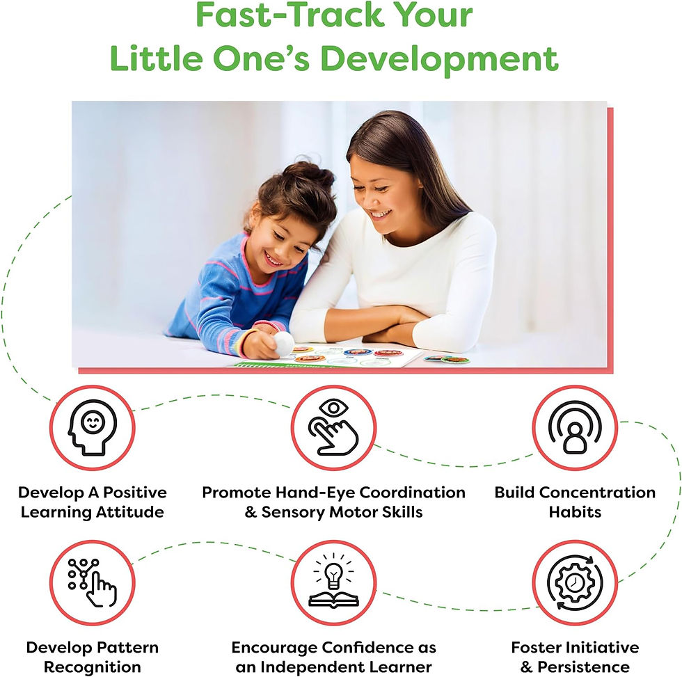 サムネイル： Montessori Busy Book For Toddlers Ages 3 and Up