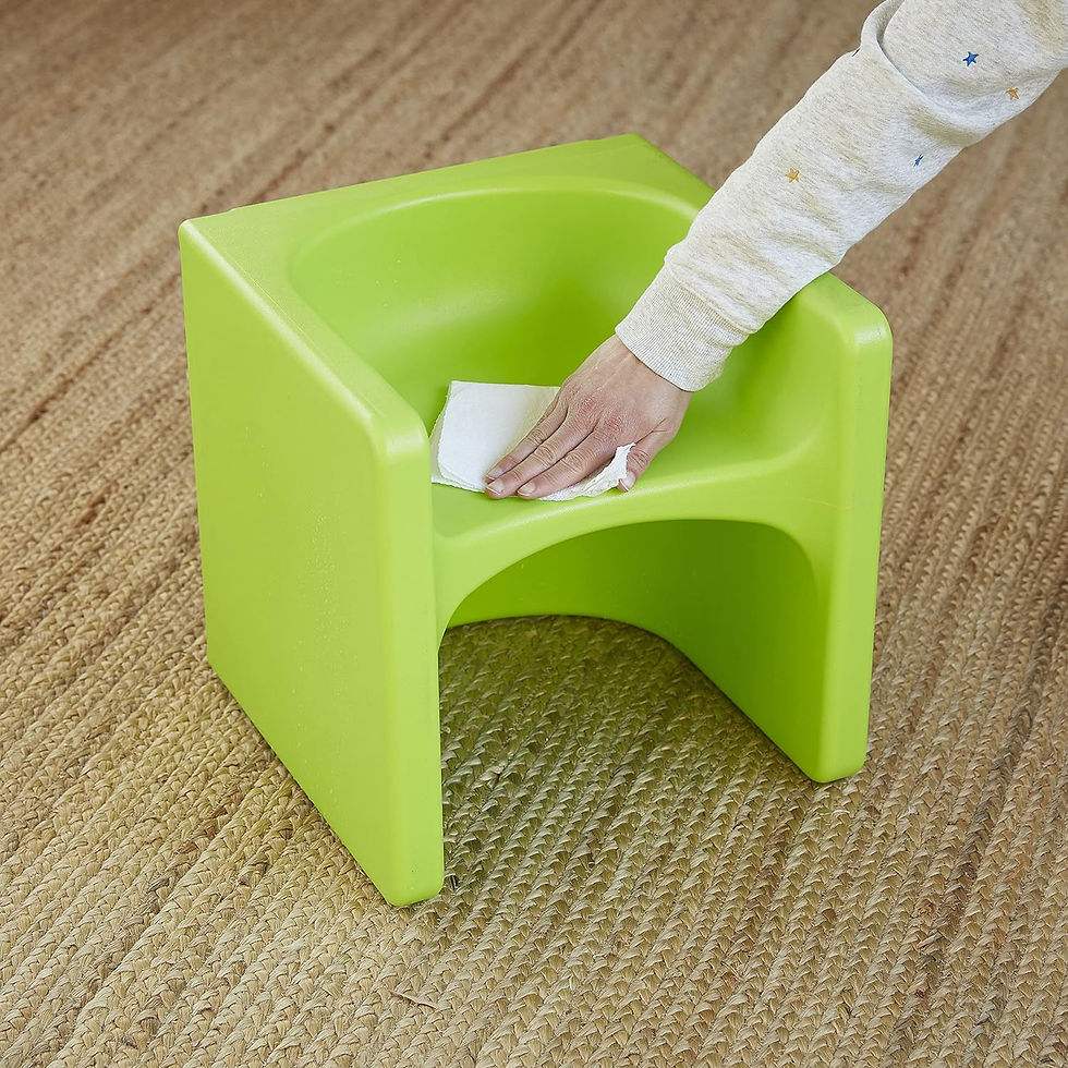 Miniature : ECR4Kids Tri-Me 3-In-1 Cube Chair