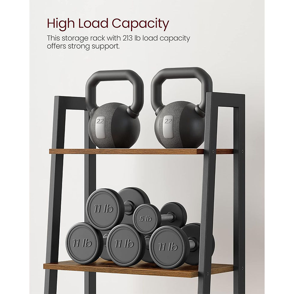 Miniaturbild: VASAGLE Ladder Shelf, 4-Tier Bookshelf, Storage Rack
