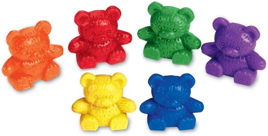 Μικρογραφία: Learning Resources Baby Bear Counters - 102 Pieces