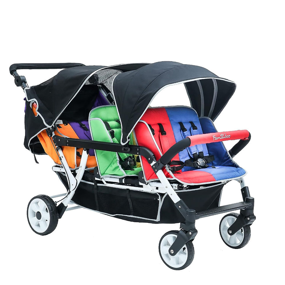 サムネイル： Familidoo 6 Seat Baby Stroller