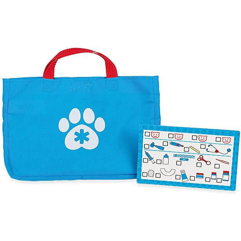 サムネイル： Melissa & Doug Examine and Treat Pet Vet Play Set (24 pcs)