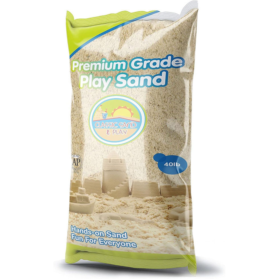 Μικρογραφία: Classic Sand and Play Sand for Sandbox, Table, Therapy, and Outdoor Use, 40 lb