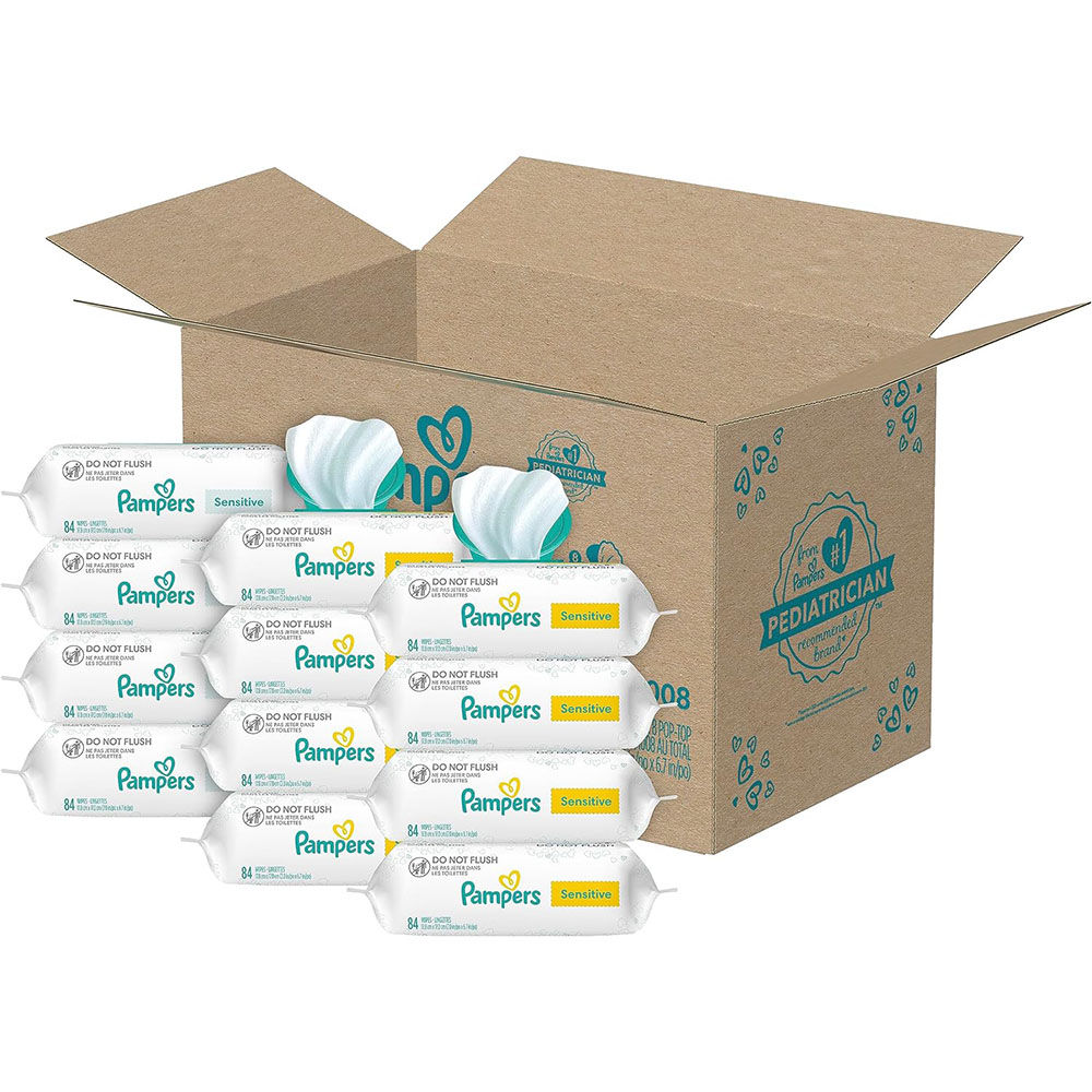 Pampers Unscented Baby Wipes Combo, 1008 count