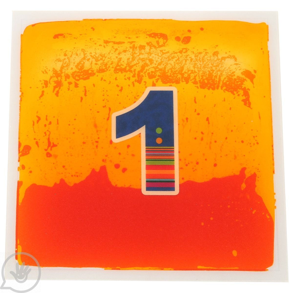 Large Liquid Sensory Floor Tiles for Hopscotch and Number Learning (10 Pack)