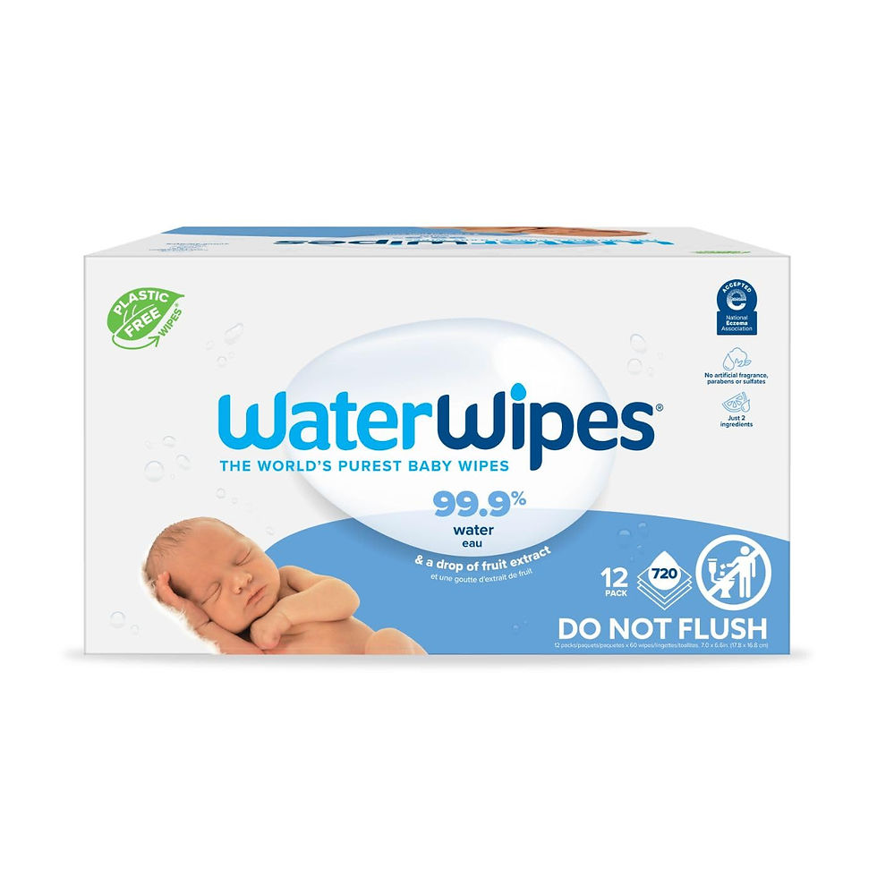 Thumbnail: WaterWipes Plastic-Free Original Baby Wipes,720 Count (12 packs)