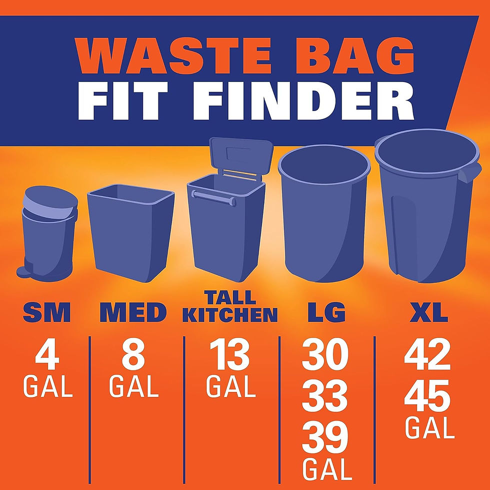 Μικρογραφία: Hefty Ultra Strong Tall Kitchen Trash Bags, 13 Gallon, 80 Count