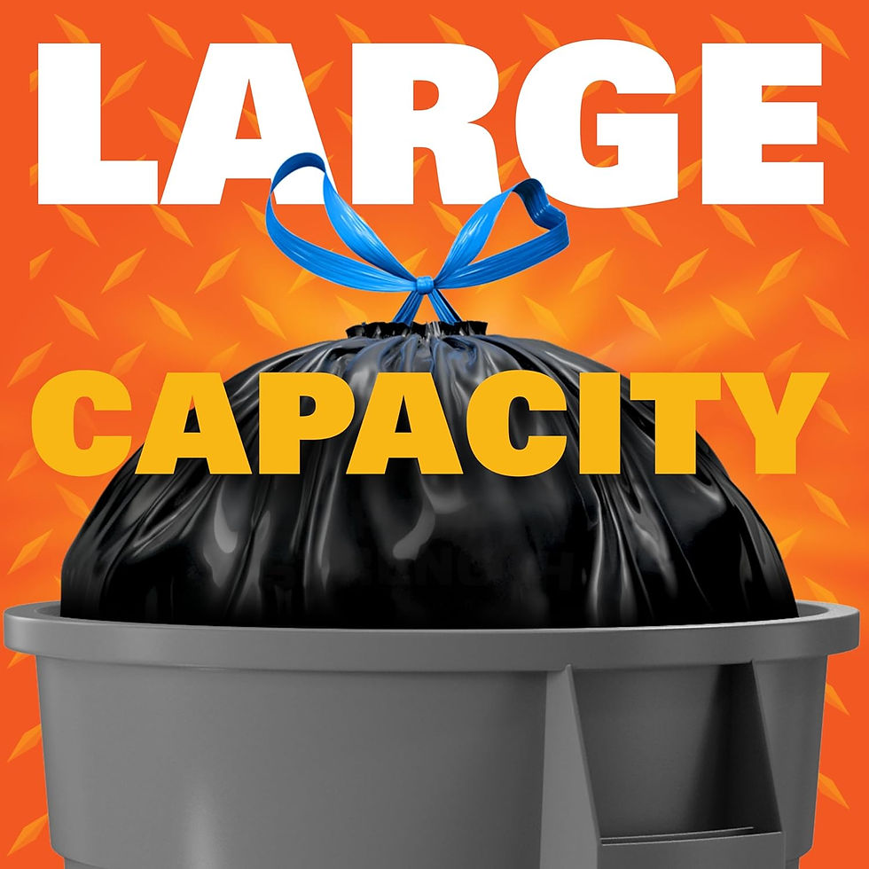 Thumbnail: Hefty Strong Lawn & Leaf Trash Bags, 39 Gallon, 38 Count