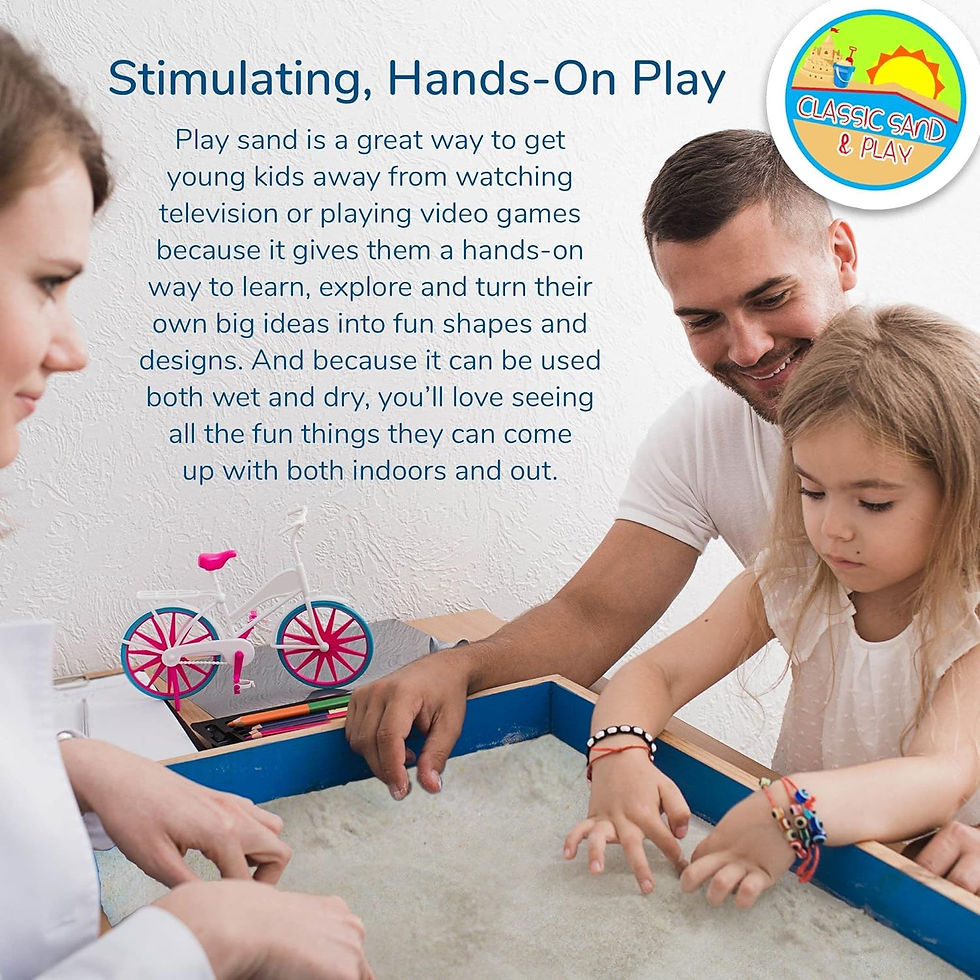 Miniaturbild: Classic Sand and Play Sand for Sandbox, Table, Therapy, and Outdoor Use, 40 lb