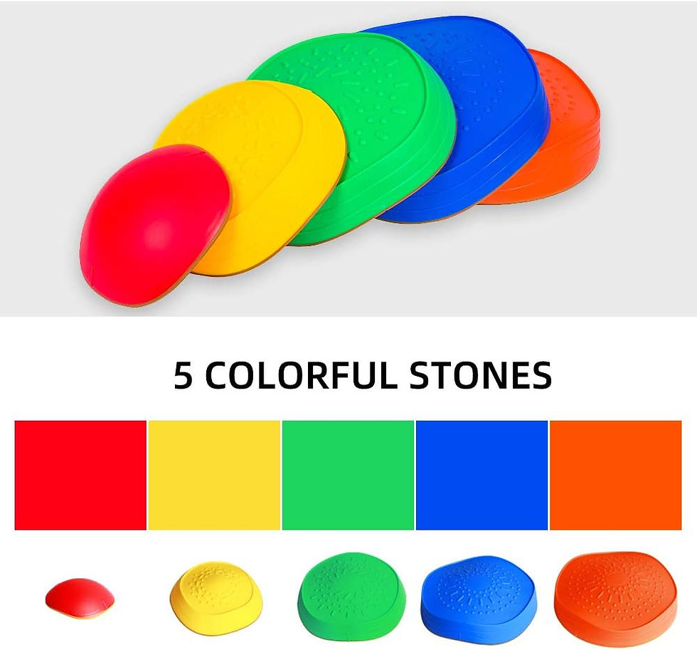 サムネイル： Non-Slip Balance Stepping  Stones for Kids