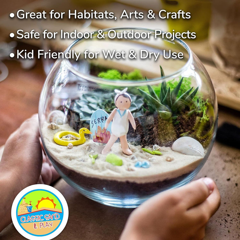 Thumbnail: Classic Sand and Play Sand for Sandbox, Table, Therapy, and Outdoor Use, 40 lb
