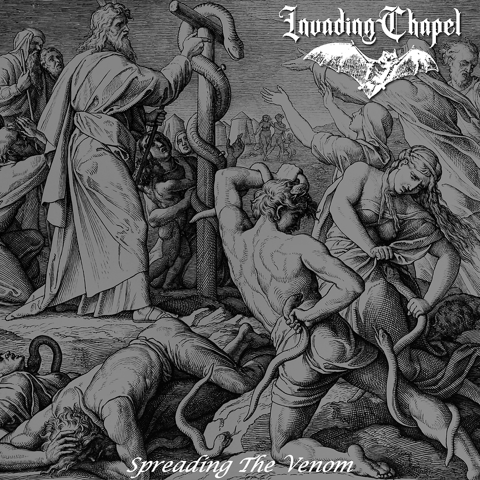 French Metal Act Invading Chapel to Release New Single “Spreading The Venom” on May 22!