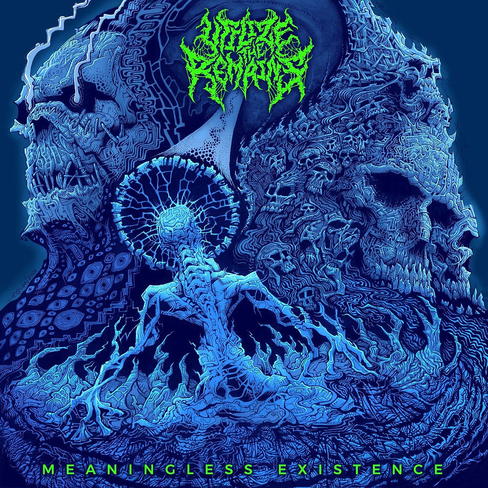 Slamming death metal band ‘UTILIZE THE REMAINS’ to release new album ‘MEANINGLESS EXISTENCE’