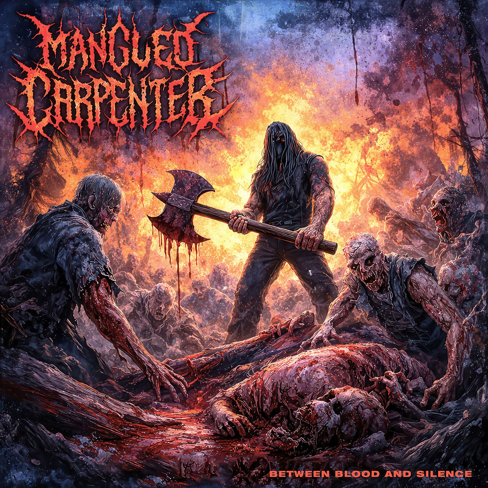 Mangled Carpenter Return With Their Extreme Metal Masterpiece Between Blood And Silence On Rottweiler Records!