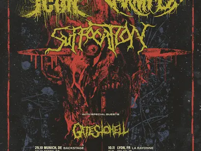 Death Dominion Tour Dates 2026: Despised Icon, Carnifex, Suffocation & More!