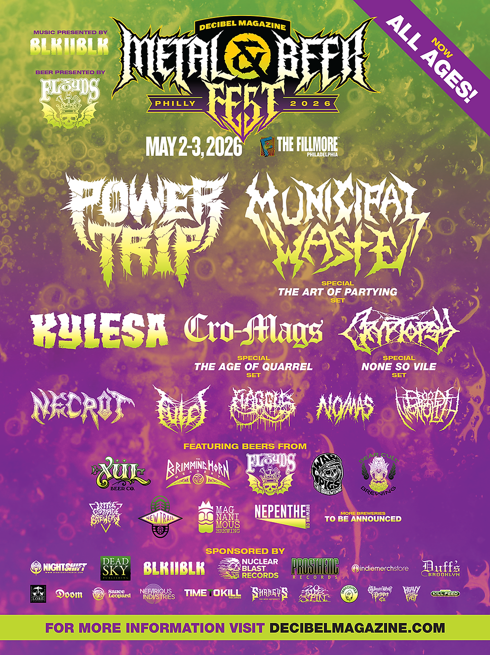 Cryptopsy Announced for Decibel Metal & Beer Fest!