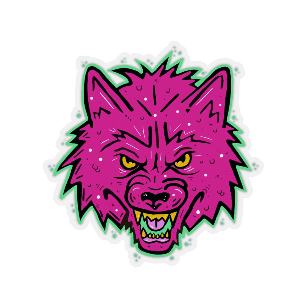 Thumbnail: Werewolf Stickers